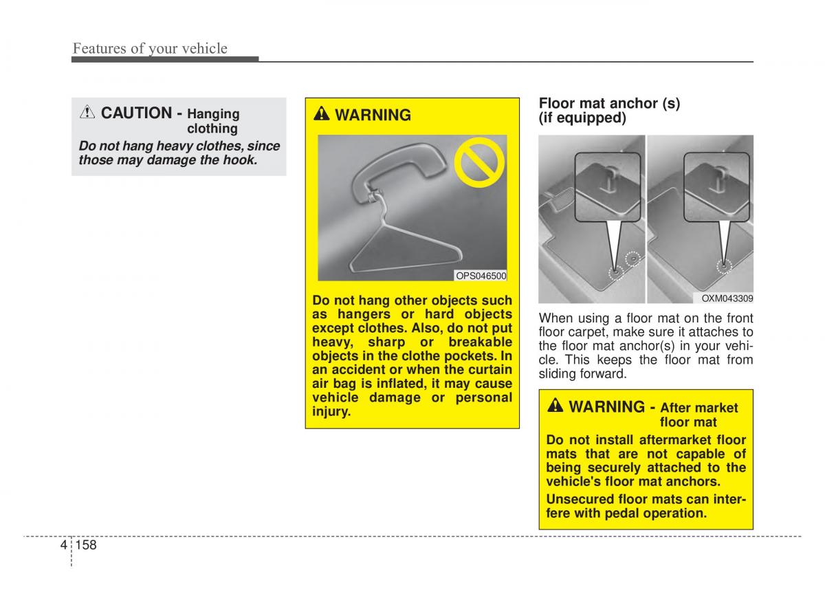 KIA Stinger owners manual / page 245