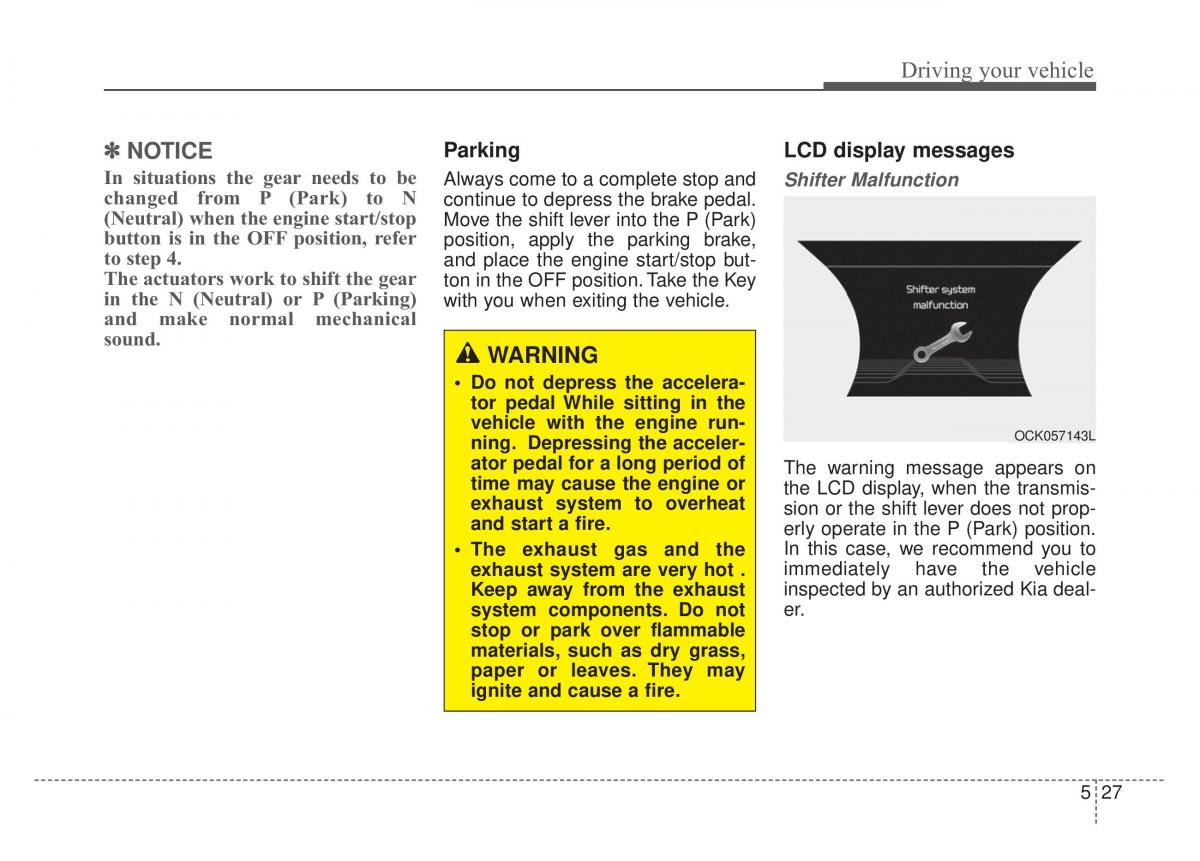 KIA Stinger owners manual / page 277