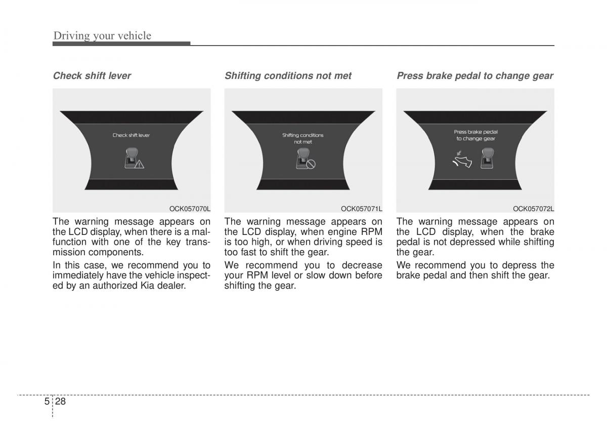 KIA Stinger owners manual / page 278