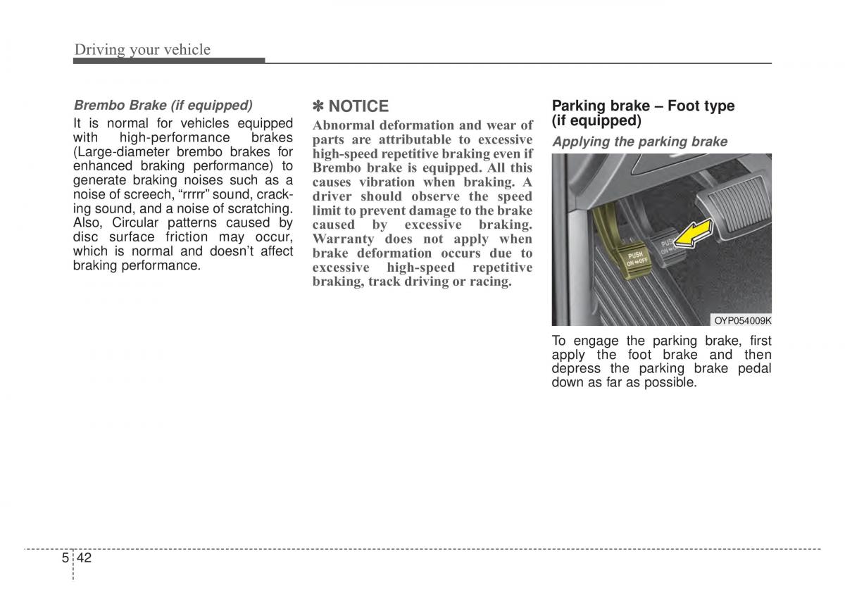 KIA Stinger owners manual / page 292