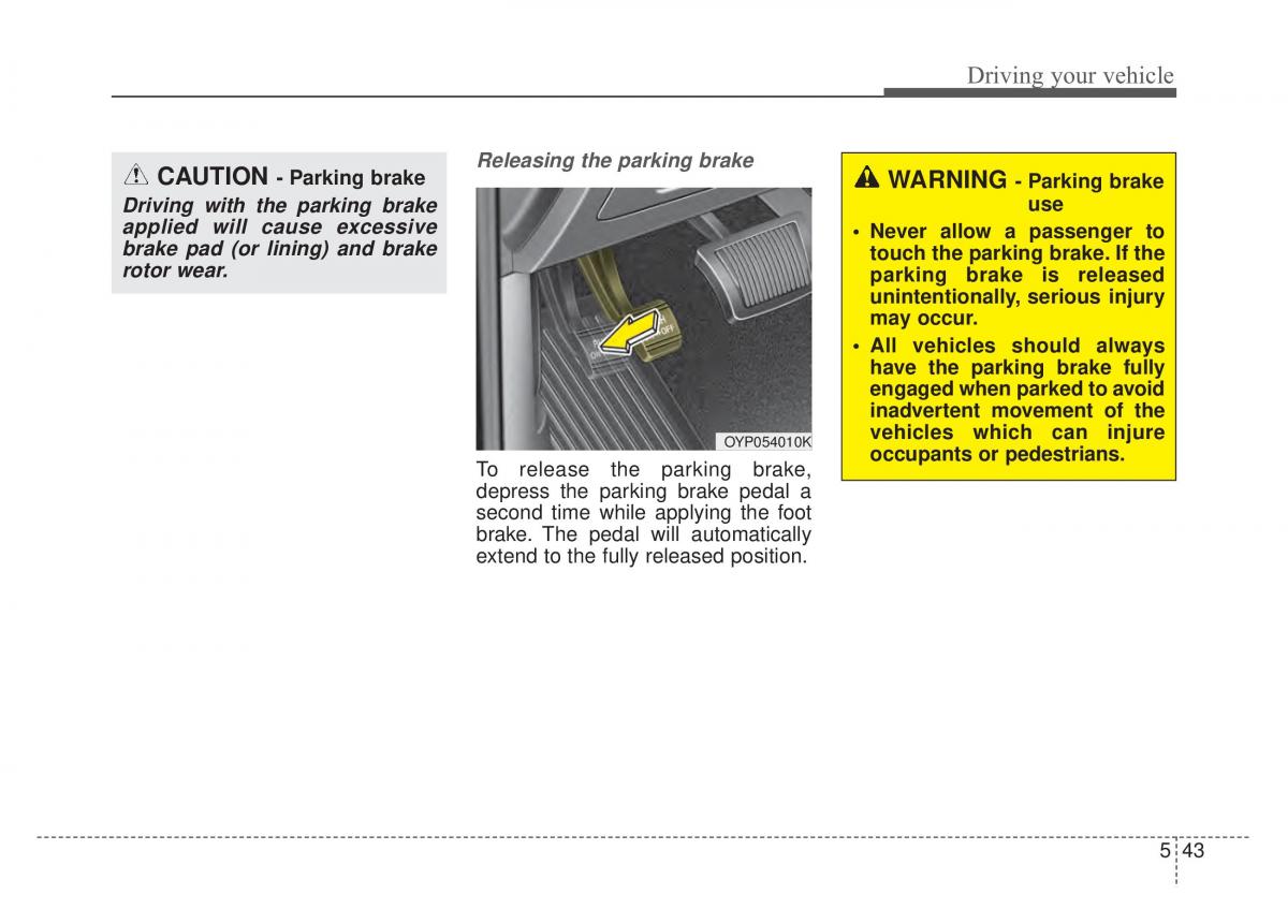 KIA Stinger owners manual / page 293