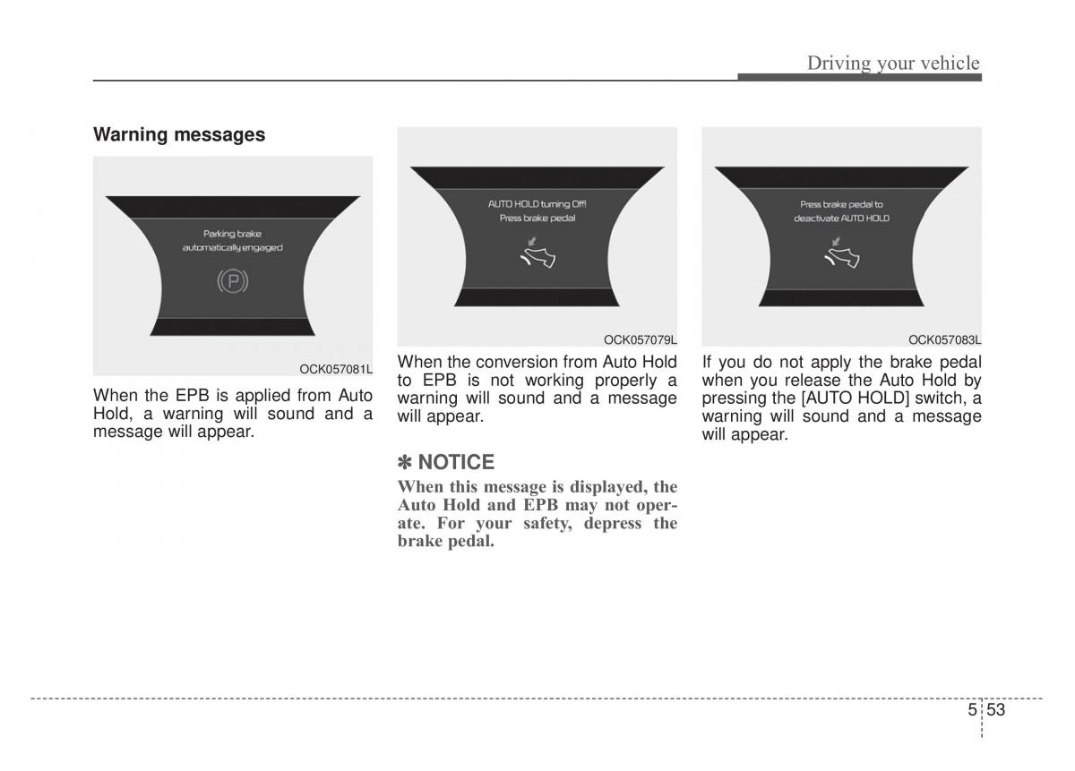 KIA Stinger owners manual / page 303