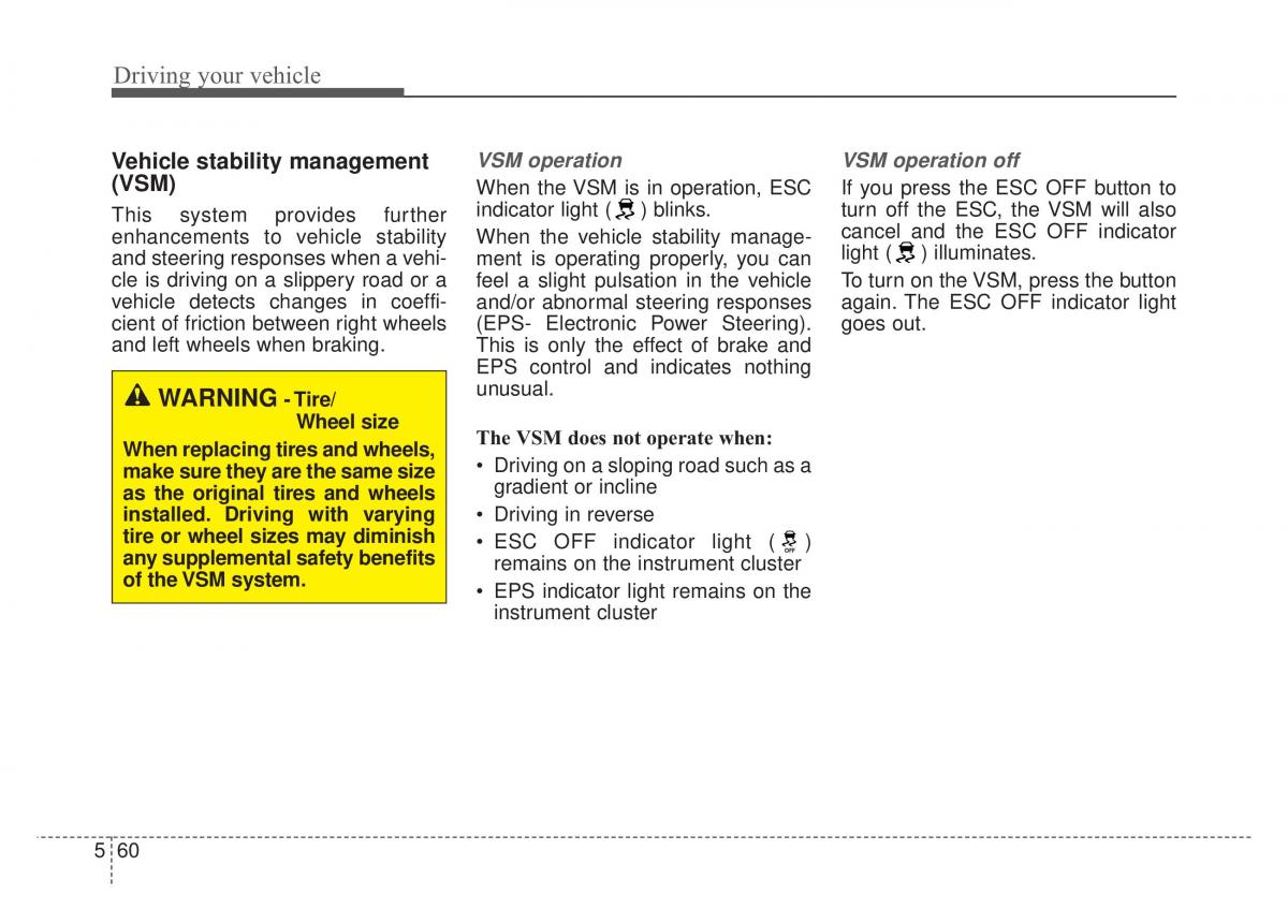 KIA Stinger owners manual / page 310