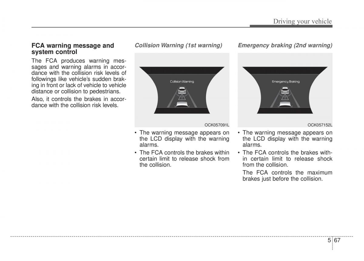 KIA Stinger owners manual / page 317