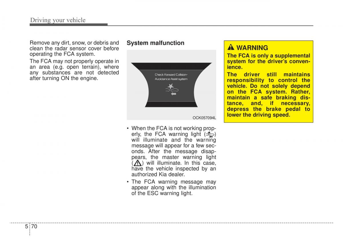 KIA Stinger owners manual / page 320