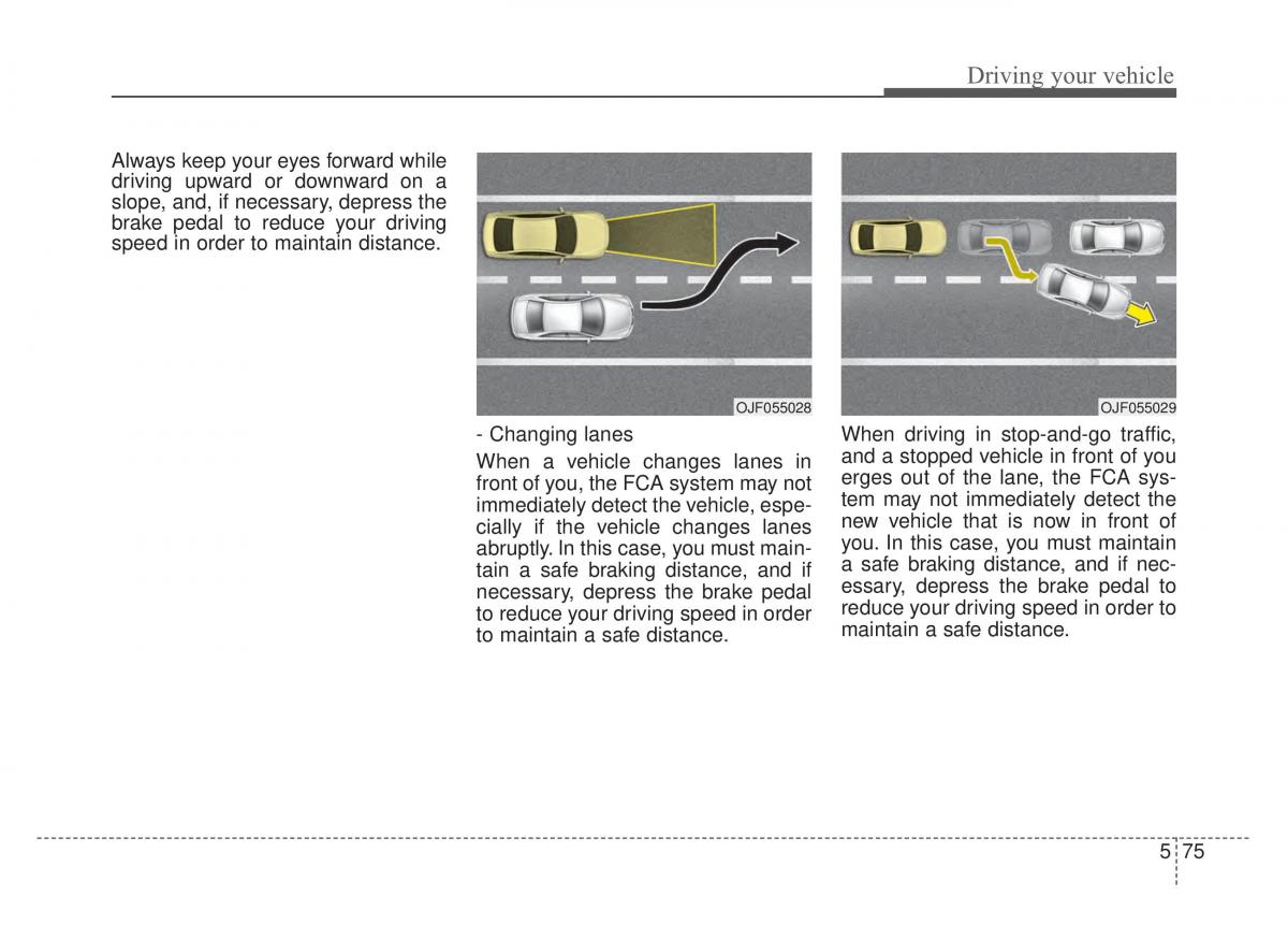 KIA Stinger owners manual / page 325