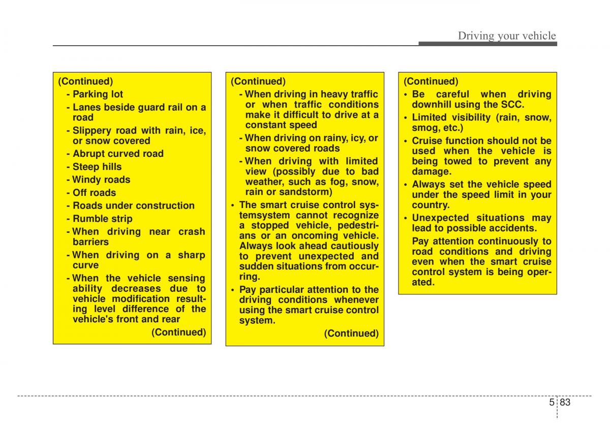 KIA Stinger owners manual / page 333