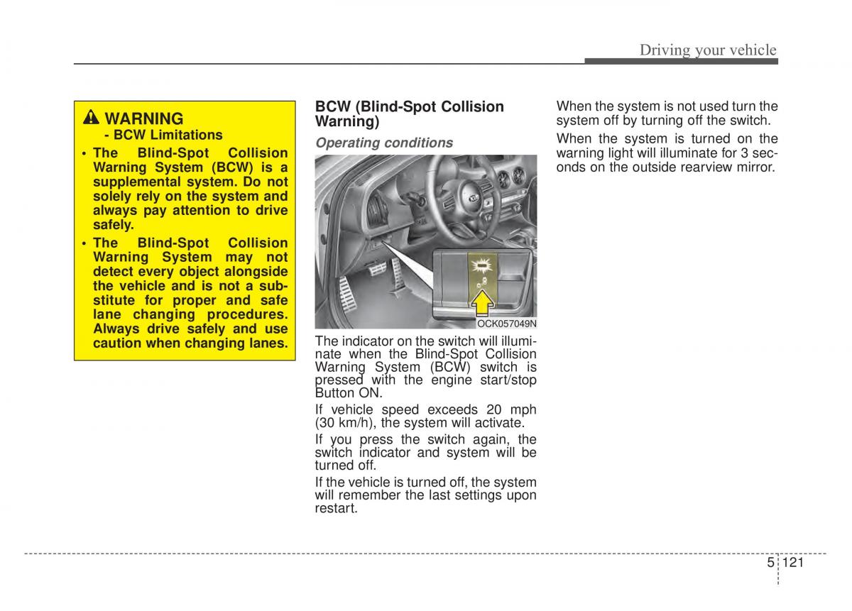 KIA Stinger owners manual / page 371