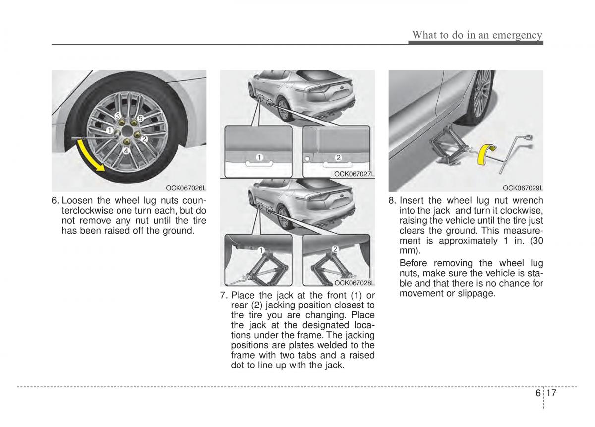 KIA Stinger owners manual / page 416