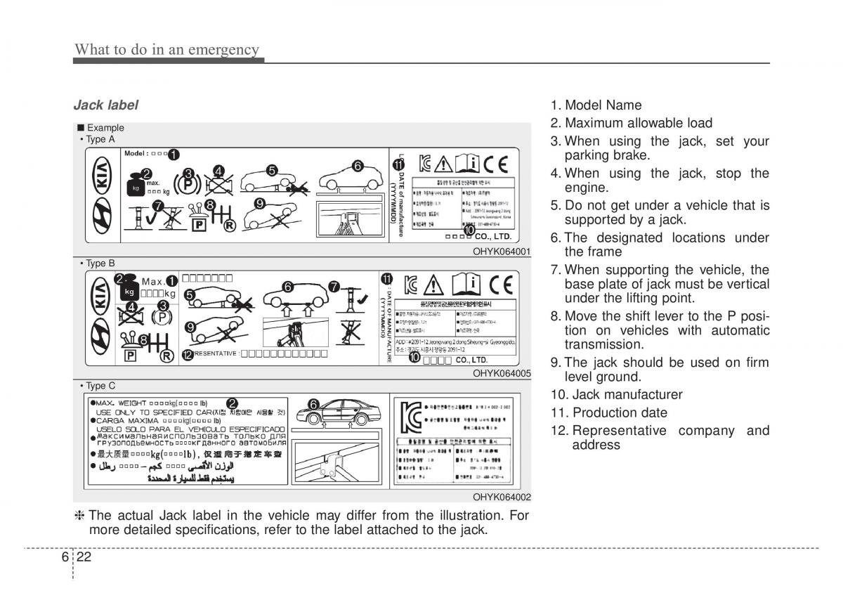 KIA Stinger owners manual / page 421