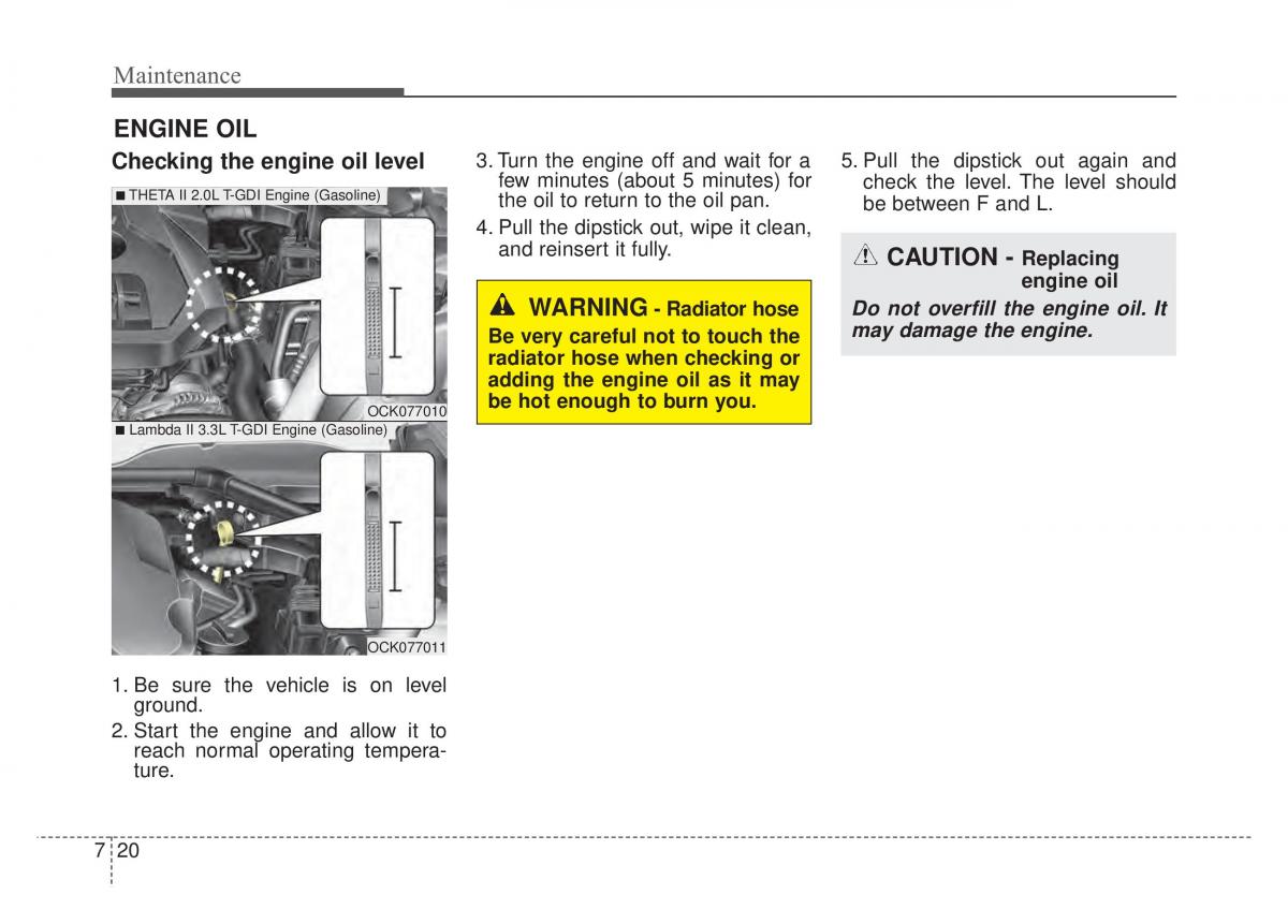 KIA Stinger owners manual / page 447