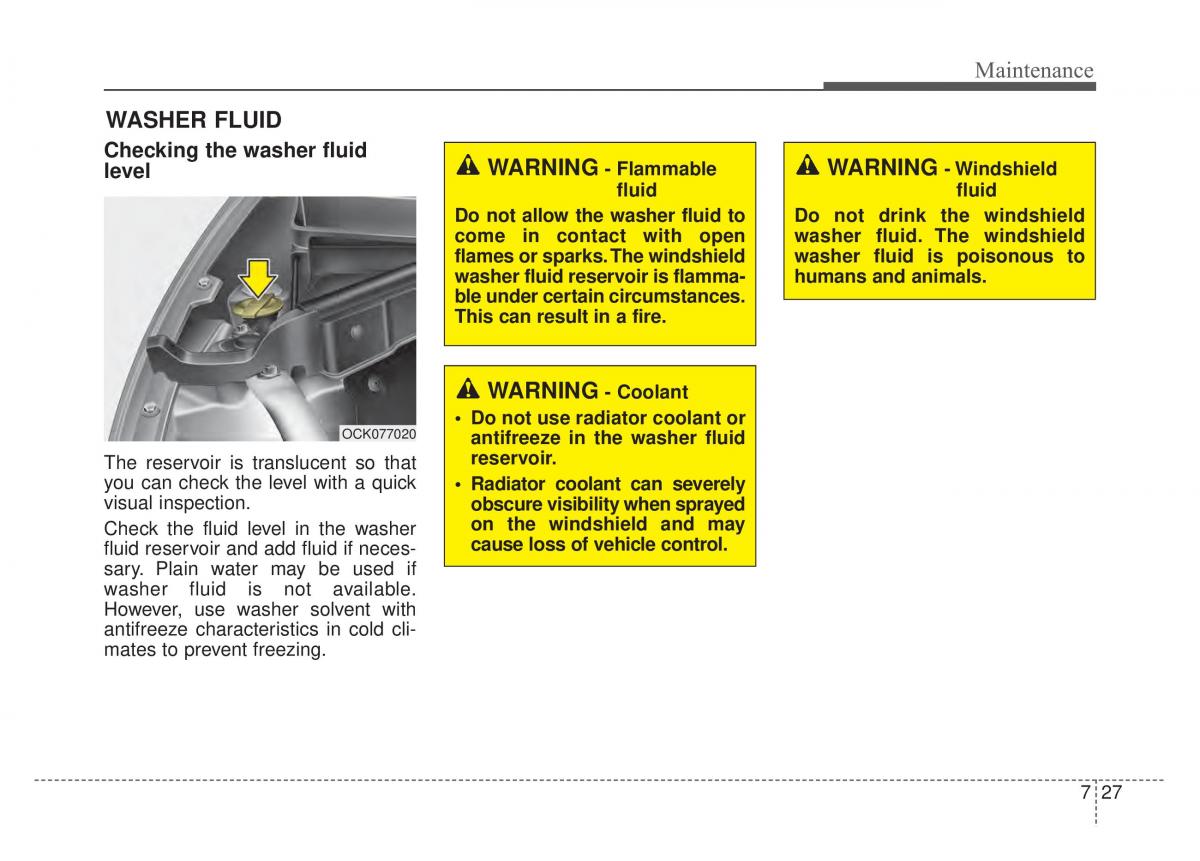 KIA Stinger owners manual / page 454