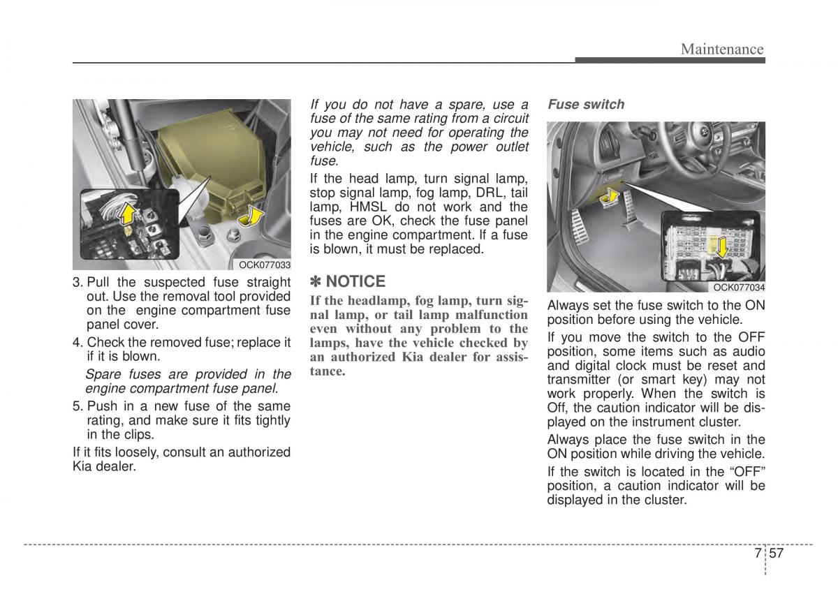 KIA Stinger owners manual / page 484