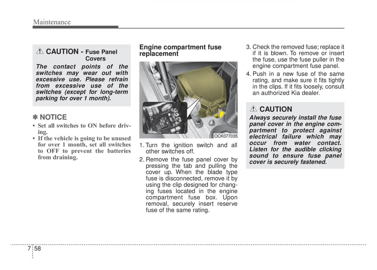 KIA Stinger owners manual / page 485