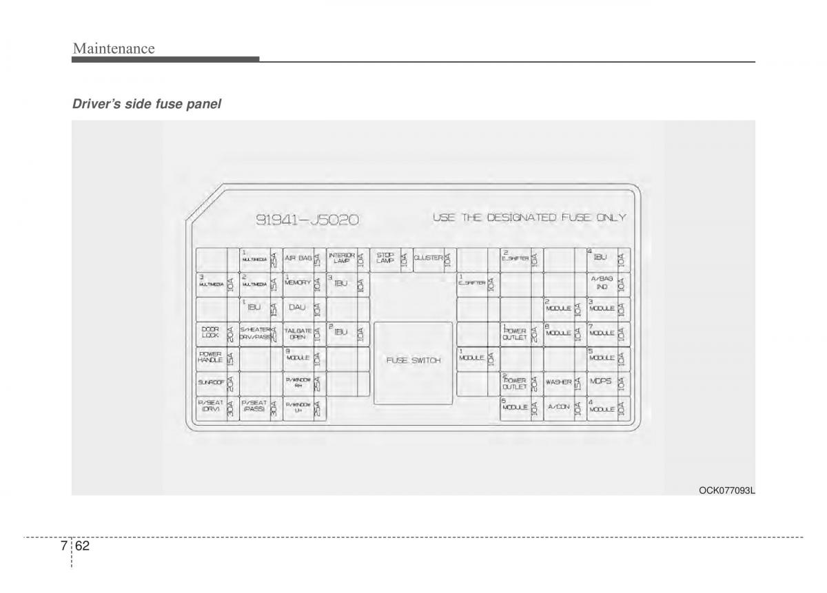 KIA Stinger owners manual / page 489