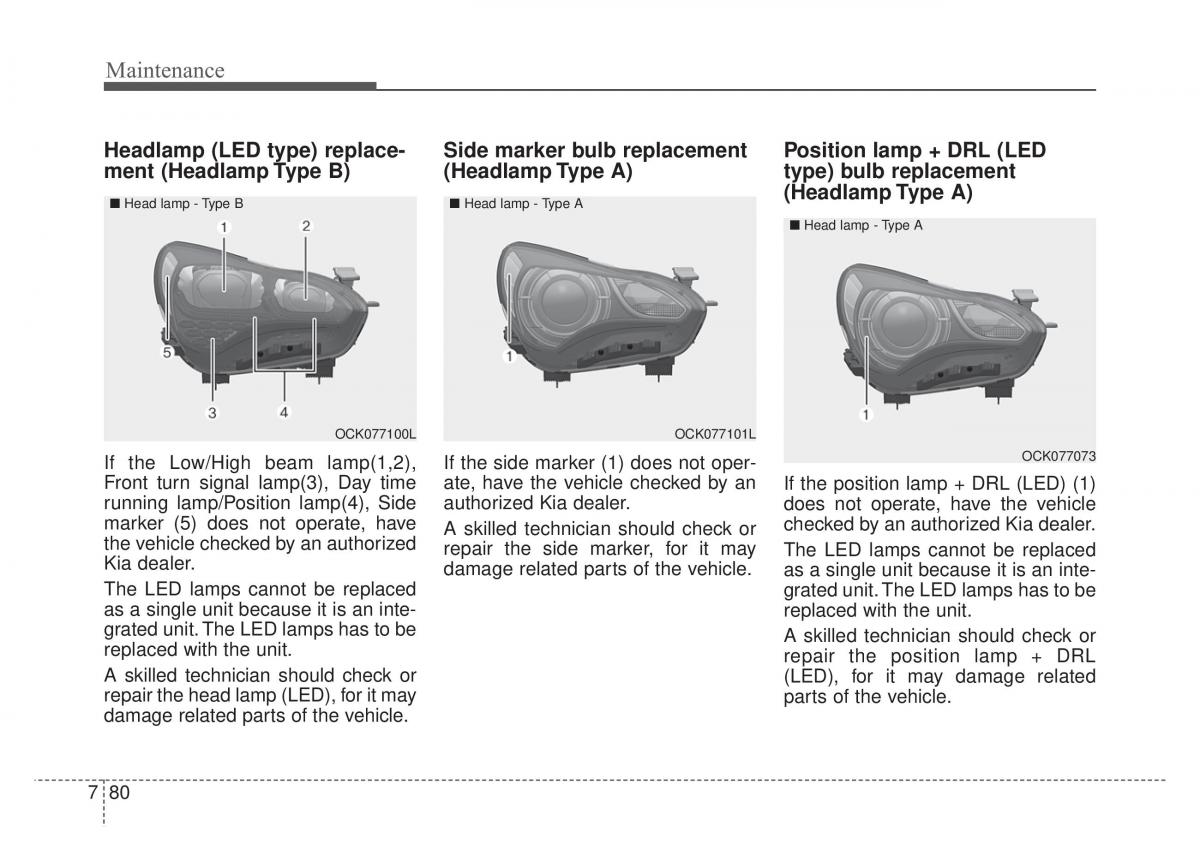 KIA Stinger owners manual / page 507