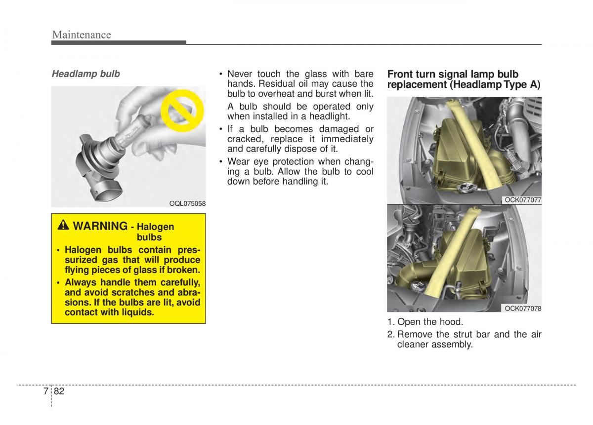 KIA Stinger owners manual / page 509