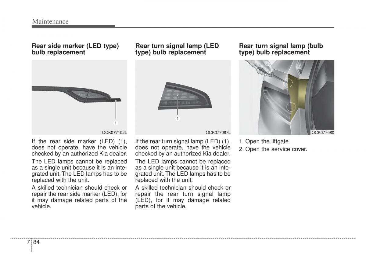 KIA Stinger owners manual / page 511