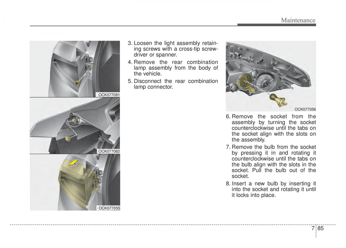 KIA Stinger owners manual / page 512