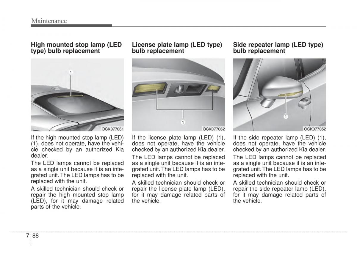 KIA Stinger owners manual / page 515