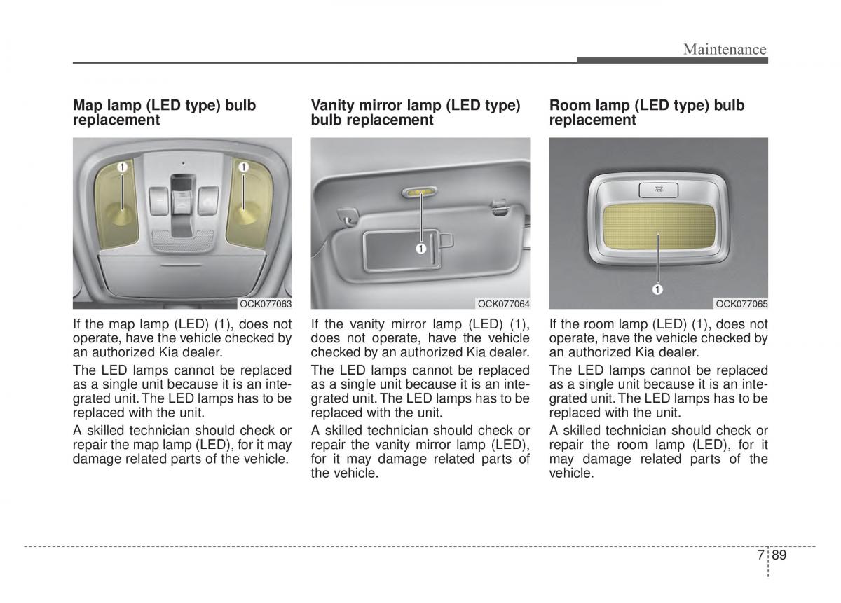 KIA Stinger owners manual / page 516