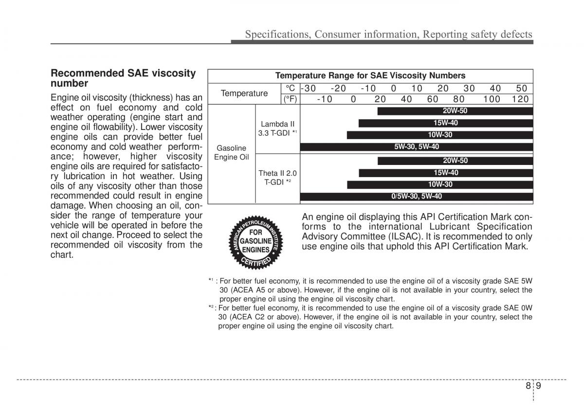 KIA Stinger owners manual / page 538