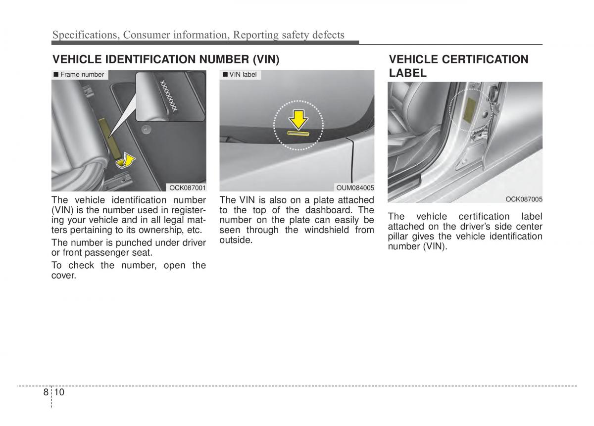 KIA Stinger owners manual / page 539