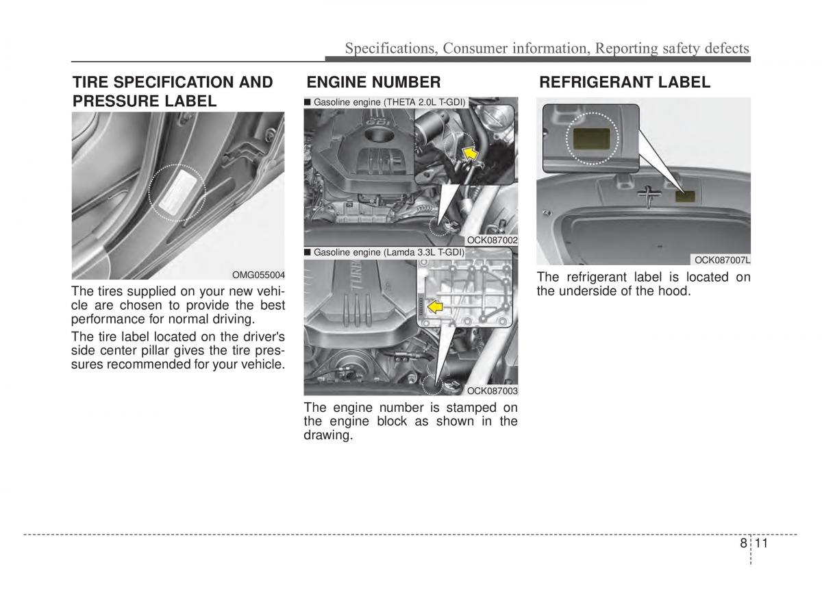 KIA Stinger owners manual / page 540