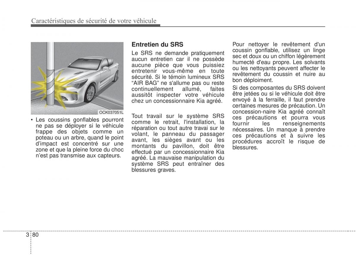 KIA Stinger manuel du proprietaire / page 97