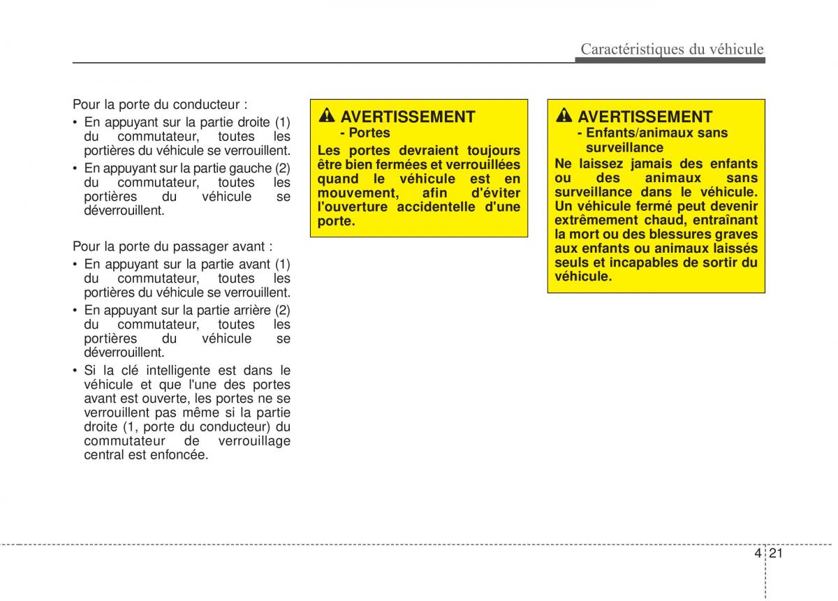 KIA Stinger manuel du proprietaire / page 119