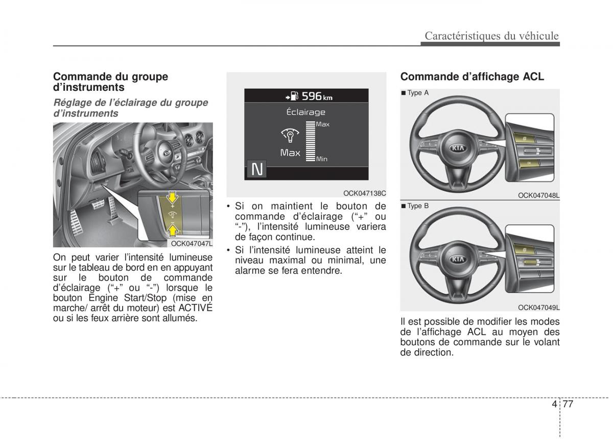 KIA Stinger manuel du proprietaire / page 175