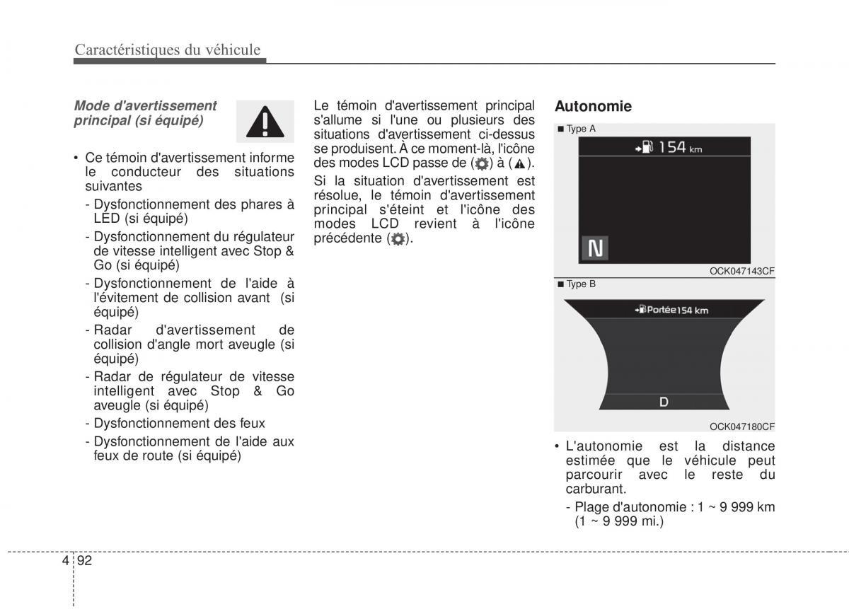 KIA Stinger manuel du proprietaire / page 190