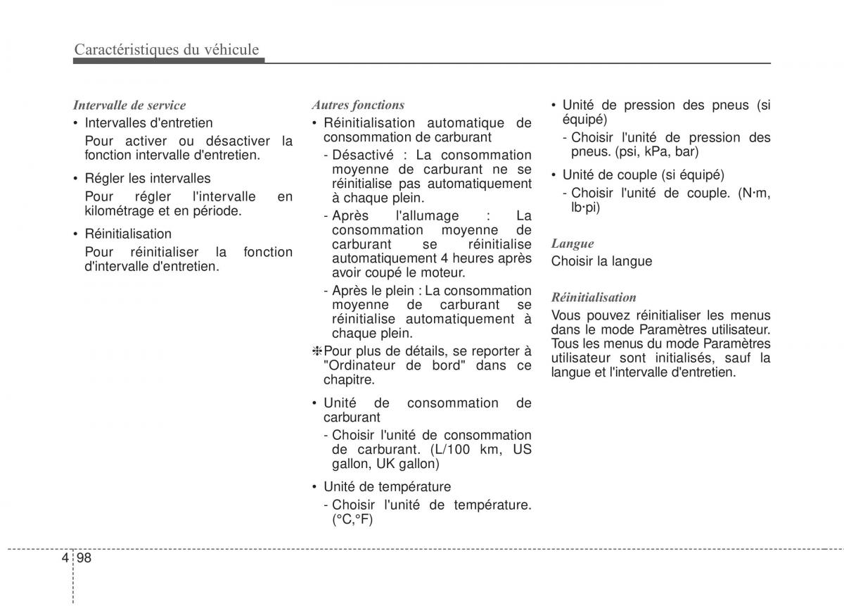 KIA Stinger manuel du proprietaire / page 196