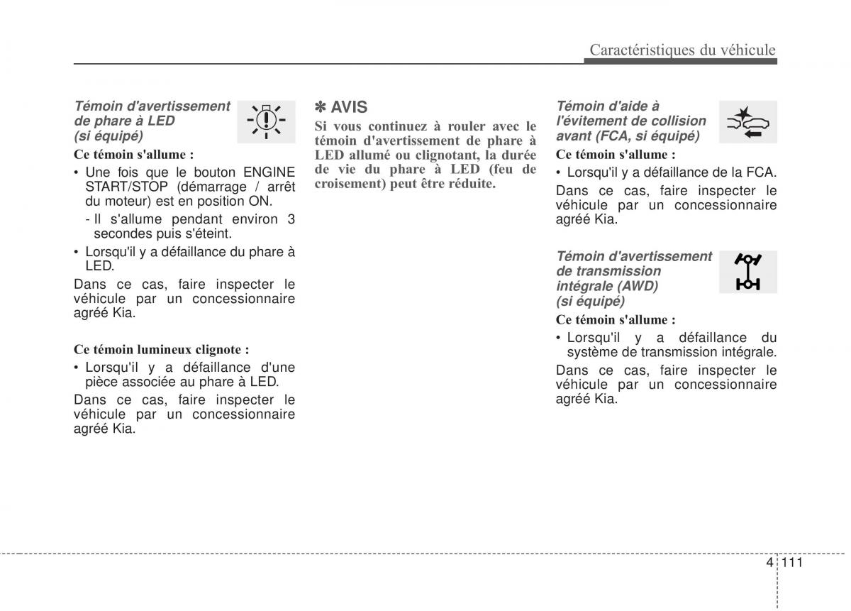 KIA Stinger manuel du proprietaire / page 209