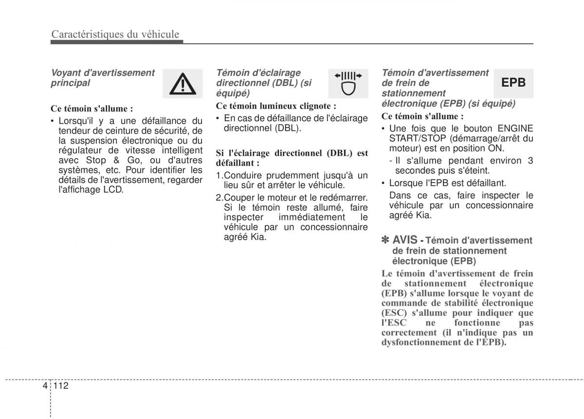 KIA Stinger manuel du proprietaire / page 210