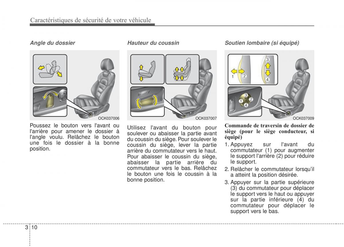 KIA Stinger manuel du proprietaire / page 27