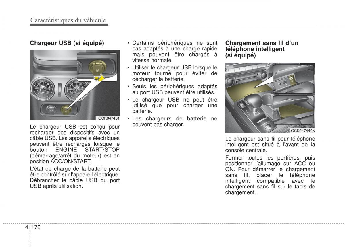 KIA Stinger manuel du proprietaire / page 274