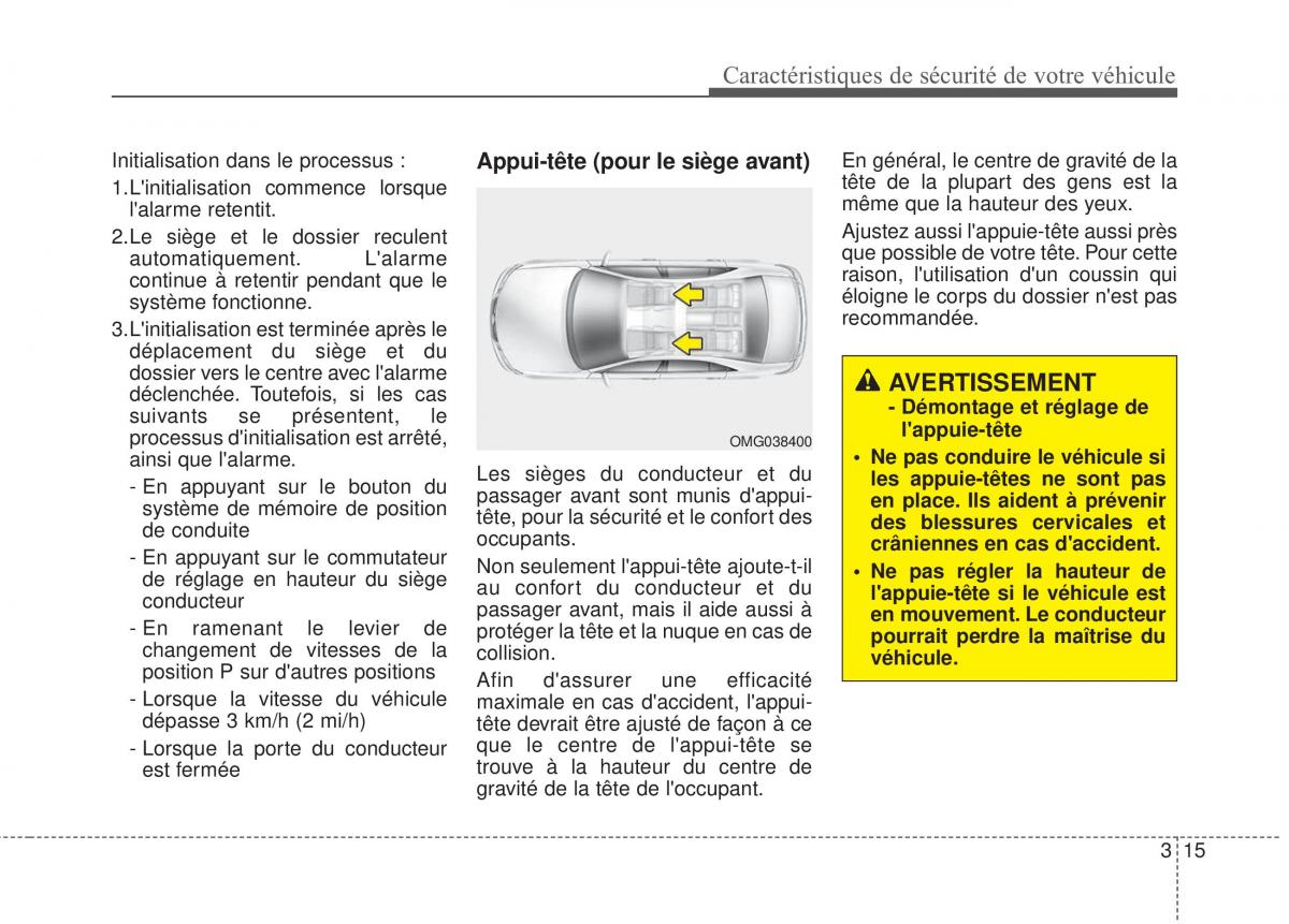 KIA Stinger manuel du proprietaire / page 32