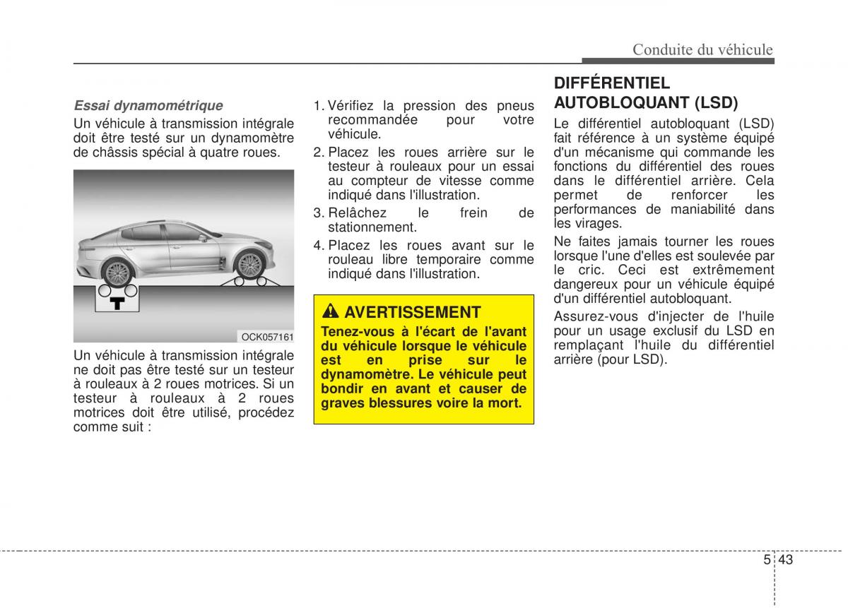 KIA Stinger manuel du proprietaire / page 327