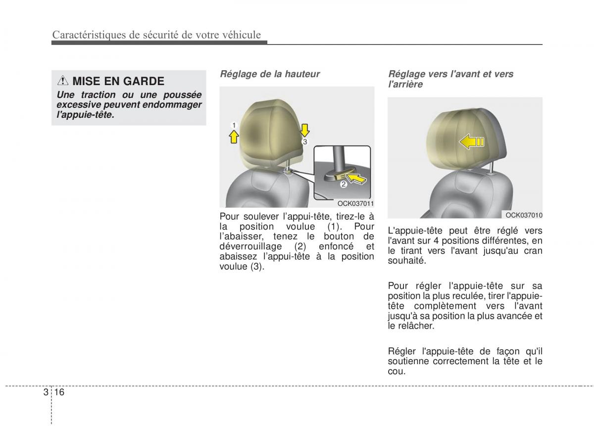 KIA Stinger manuel du proprietaire / page 33