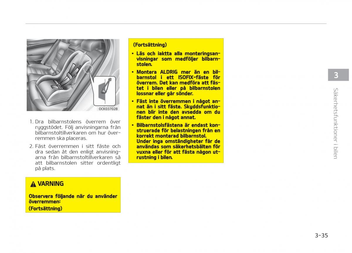 KIA Stinger instruktionsbok / page 55