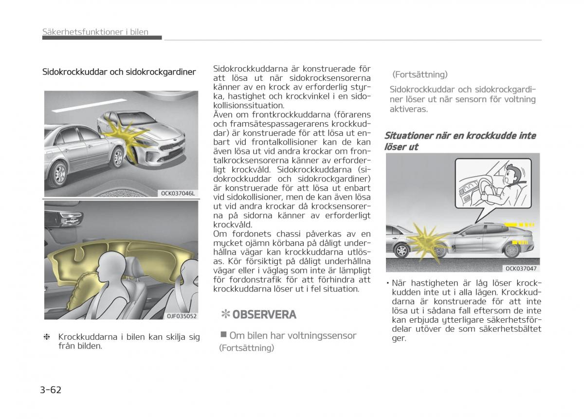 KIA Stinger instruktionsbok / page 82