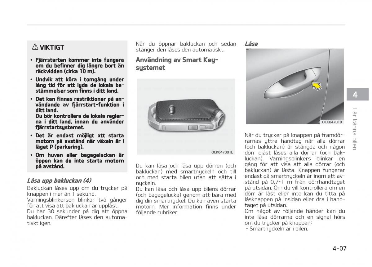 KIA Stinger instruktionsbok / page 97