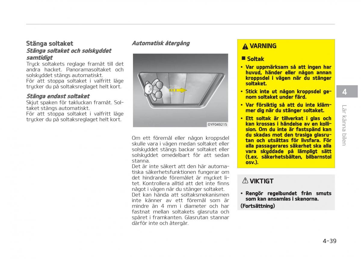 KIA Stinger instruktionsbok / page 129