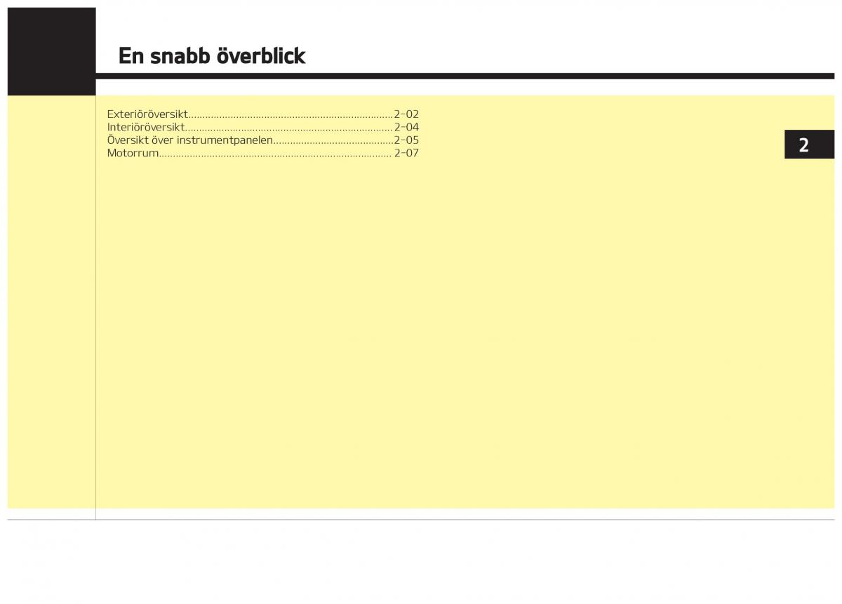 KIA Stinger instruktionsbok / page 13