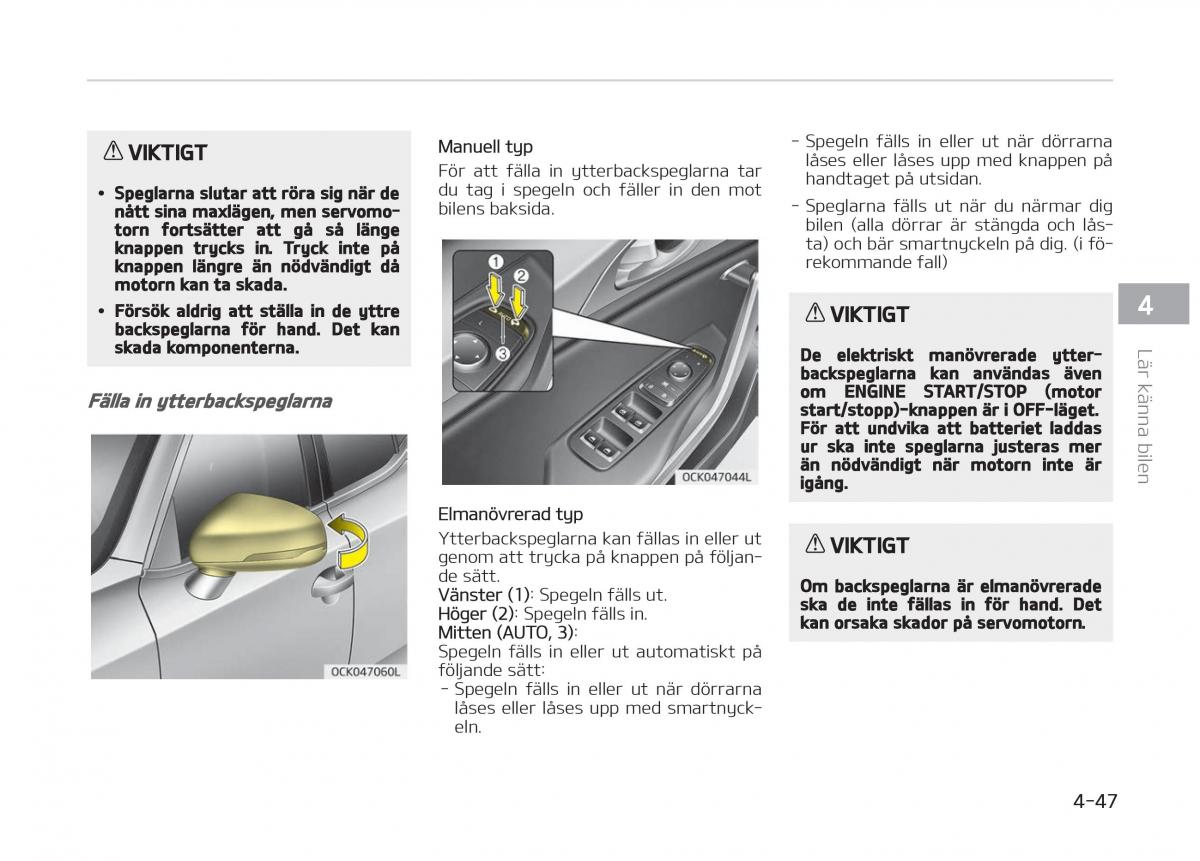 KIA Stinger instruktionsbok / page 137