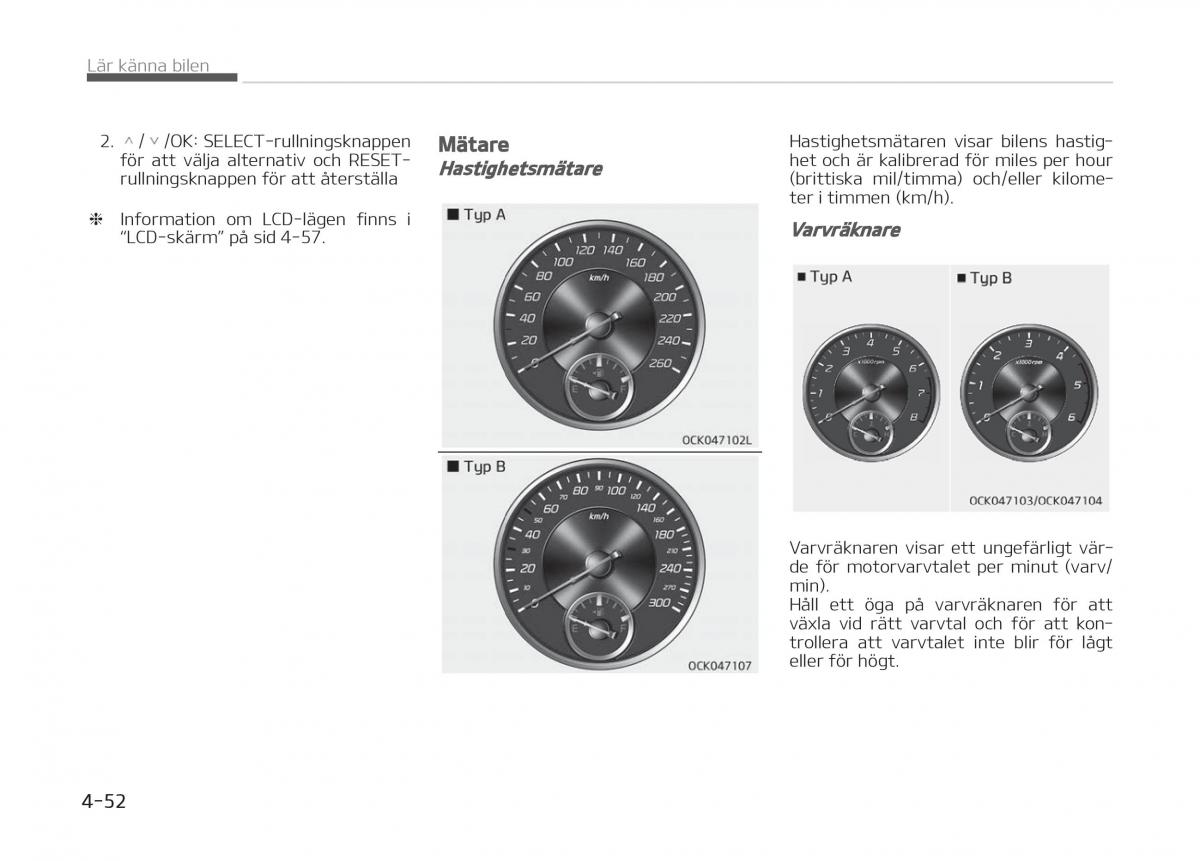 KIA Stinger instruktionsbok / page 142