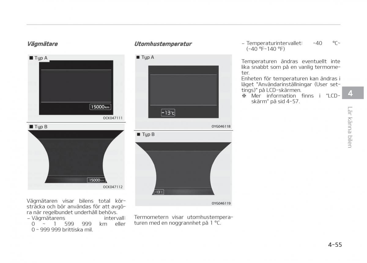 KIA Stinger instruktionsbok / page 145