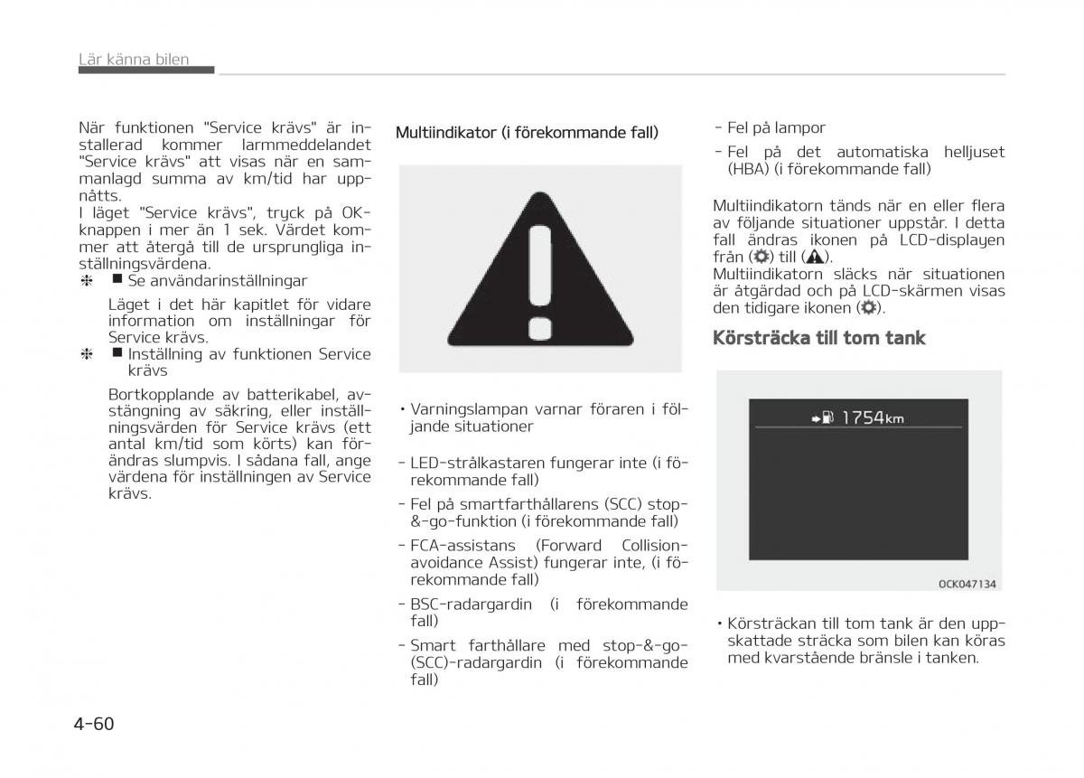 KIA Stinger instruktionsbok / page 150