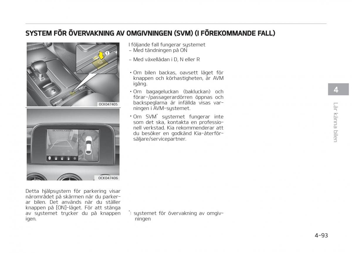 KIA Stinger instruktionsbok / page 183